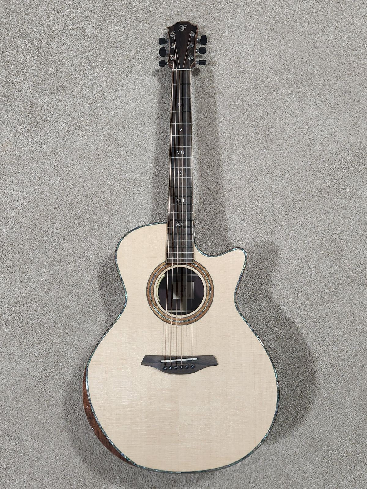 Furch Red Deluxe Gc-SR Spruce and Rosewood Grand Auditorium with Anthe