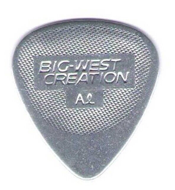 US Blues Big West Creations Aluminum Guitar Pick 351 Shape 1.0mm - Single Pick