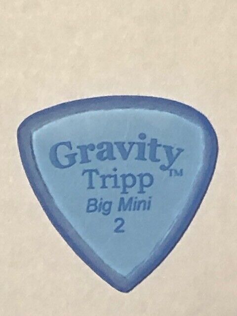 Gravity Tripp Big Mini Master Finish Guitar Pick 2.0mm