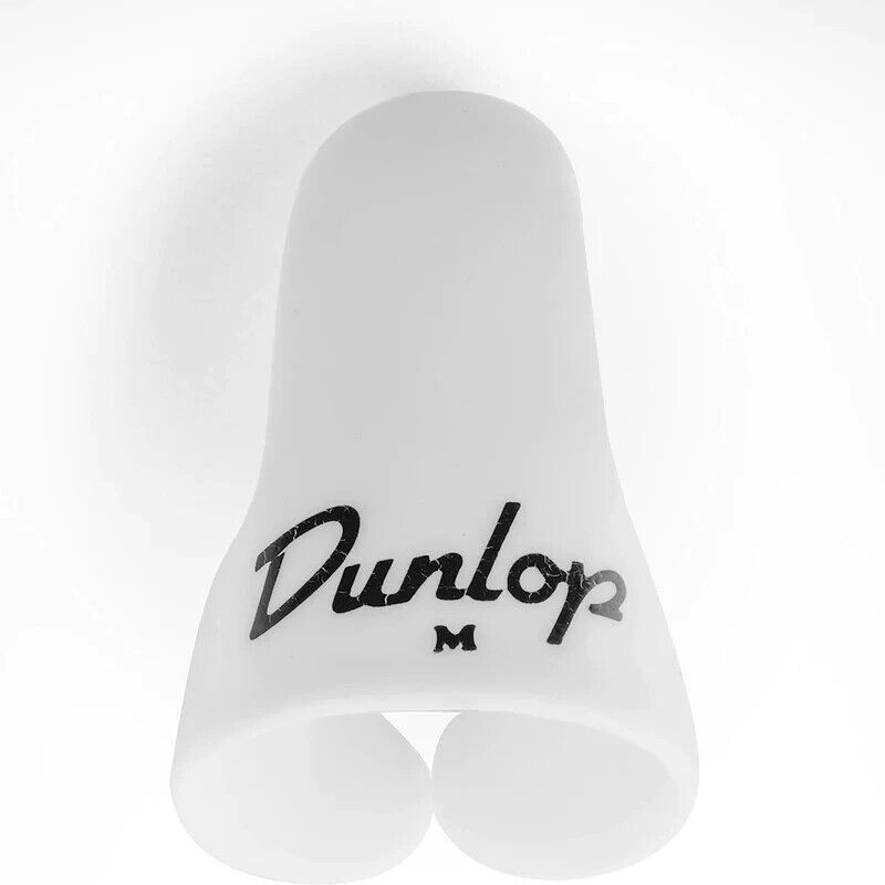 3-Pack Dunlop 9011 White Fingerpicks - Medium