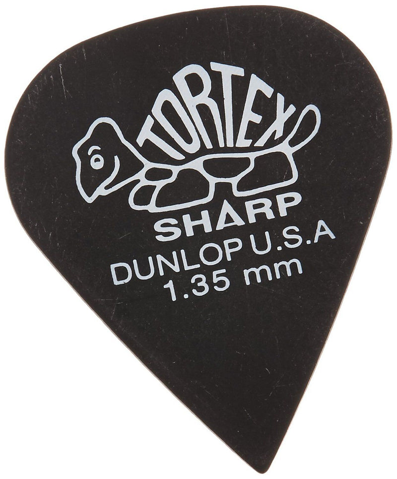 Dunlop Tortex Sharp 1.35 mm - Pack of 6
