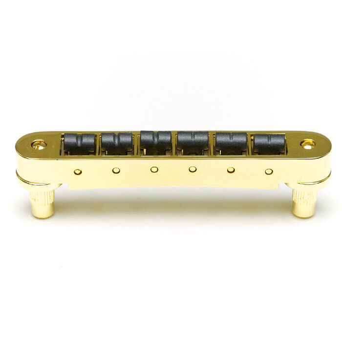 Graph Tech Resomax Nv2 4mm Tune-O-Matic Bridge Stringsaver Saddles Gold PS-8843