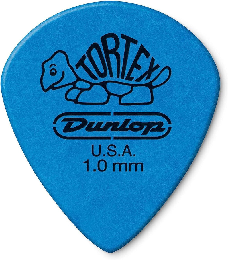 6 Dunlop Tortex Jazz III XL Flat Picks 1.0mm