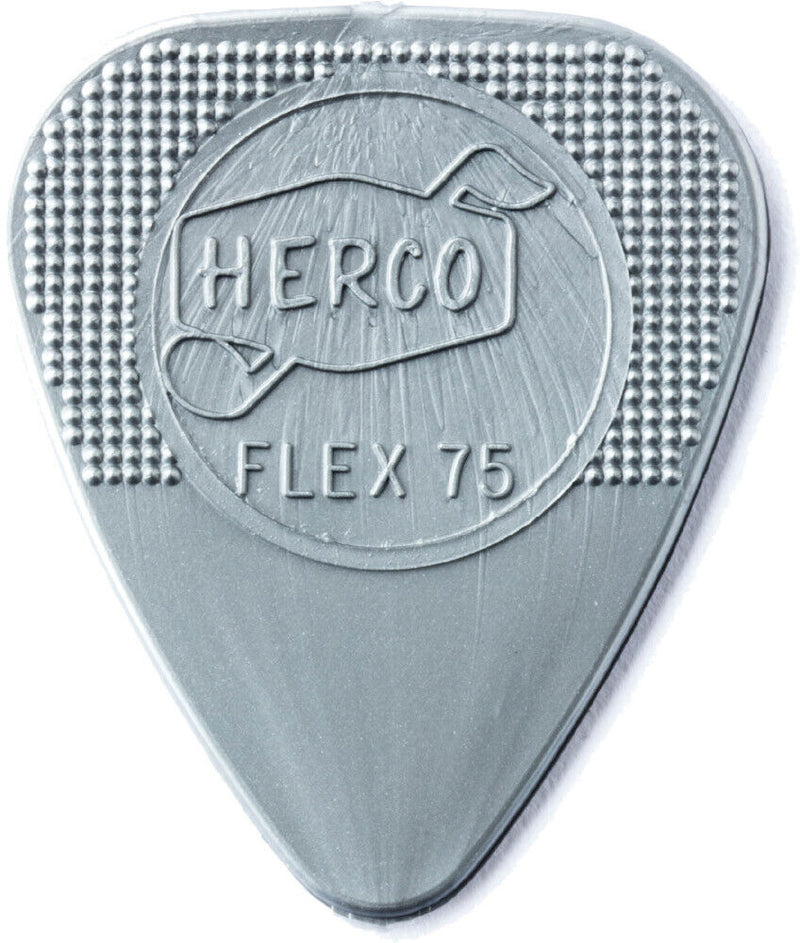 6 Pack Herco Flex 75 Nylon Flat Picks - 1.01mm