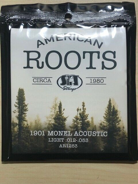 SIT AR1253- American Roots Monel Acoustic Guitar Strings Light 12-53