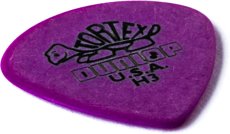 Dunlop Tortex Jazz III Guitar Picks Heavy - Purple H3 - 472RH3 (36-pack)