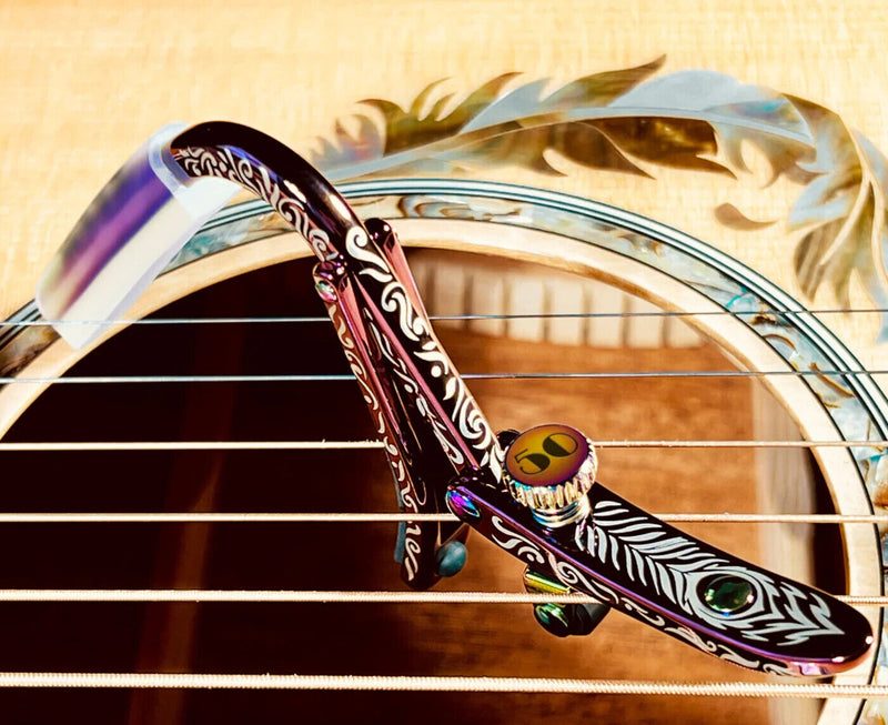 Shubb C1vs Violet Sky Capo - 50th Anniversary Limited Edition