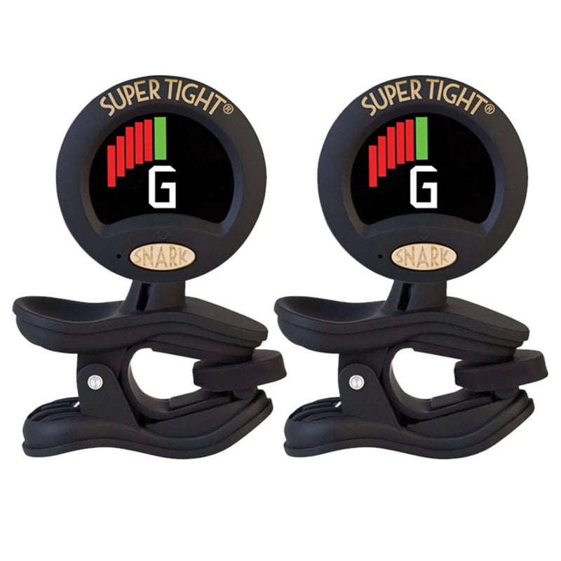 TWO PACK Snark ST-8 Super Tight Clip-On Chromatic Tuner