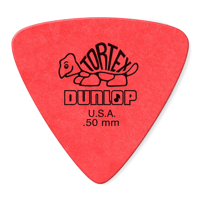 72-Pack of Dunlop Tortex Triangle Picks - .50 mm