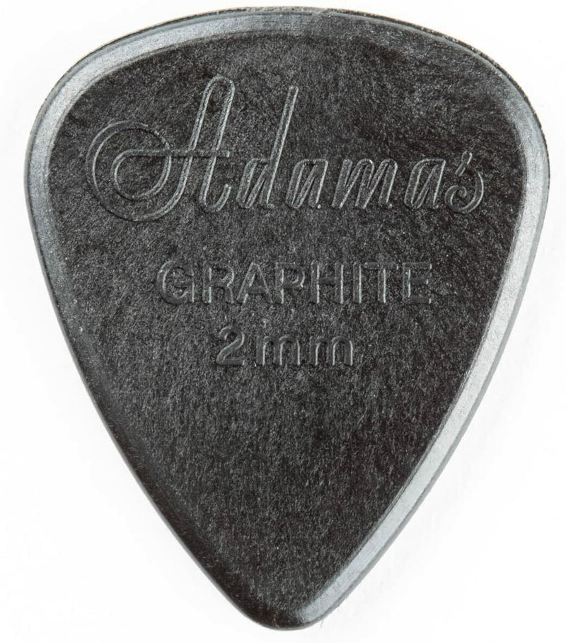 Dunlop Adamas Graphite Guitar Pick - Pack of 12