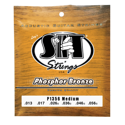 SIT Phosphor Bronze P1356 Acoustic Strings - Medium - 13-56
