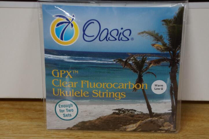 Oasis GPX Fluorocarbon Ukulele Strings Warm with Low G - Uke-8101