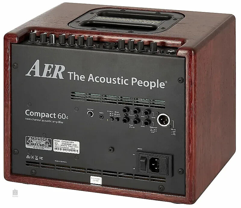 AER Compact 60/4-OMH Mahogany Stained Oak Amplifier