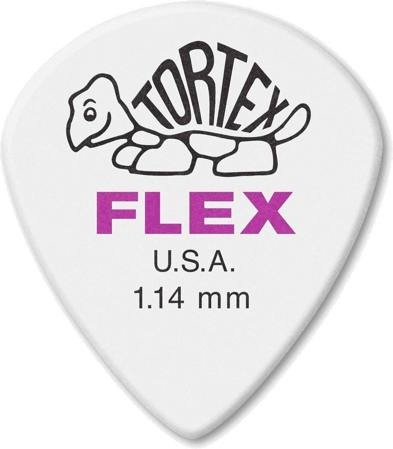 Dunlop Tortex Flex Jazz III XL Guitar Picks 1.14mm - Bag of 6