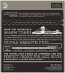 D'Addario Chromes Flat Wound Electric Guitar Strings ECG25