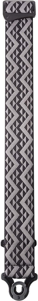 D'Addario Accessories Auto Lock Guitar Strap - Black Geometric (50BAL03)
