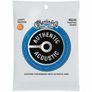 Martin 2 Pack MA545 Authentic Acoustic SP Guitar Strings PB 12.5-55 Light/Med