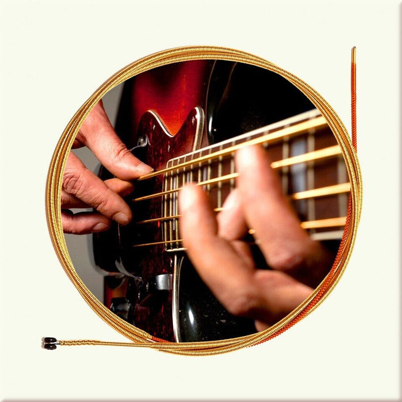 Optima 24 Karat Gold 4 String Bass Guitar Strings Long Scale 2319L 45-105