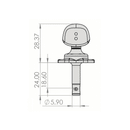 NEW Graph Tech PRU-5004-BK Ratio Tune-A-Lele Ukulele Machine Heads – Black