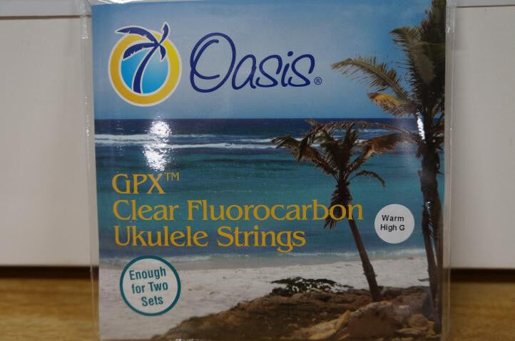 Oasis GPX Fluorocarbon Ukulele Strings Warm with High G - Uke 8100