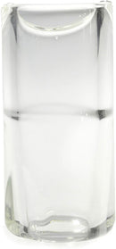 The Rock Slide Moulded Glass Guitar Slide - Clear, Large