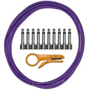 Lava Cable LCTRKTHE Tightrope Solder Free Pedalboard Kit - Ultramafic Cable