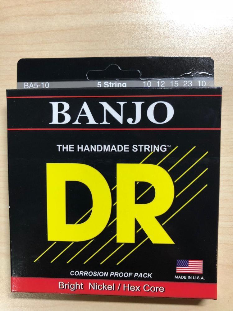 DR Strings BA5-10 Original Style 5 String Banjo Strings