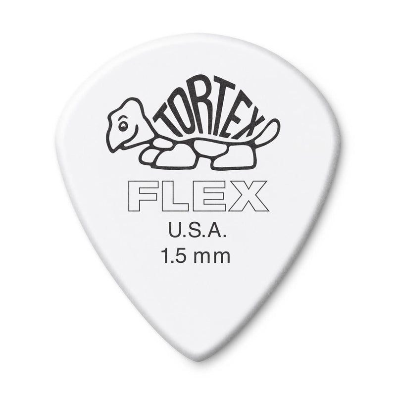 Dunlop Tortex Flex Jazz III Guitar Picks 1.50mm - Bag of 6