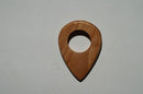 Papas Organic Maple Guitar Pick - Jazz Size with Grip Hole
