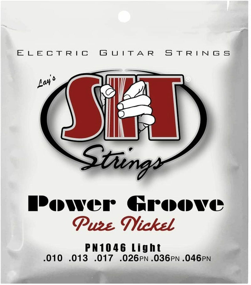 SIT Power Groove Pure Nickel Electric Guitar Strings 10-46