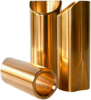 The Rock Slide Polished Brass Guitar Slide - Extra Large