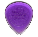 6 Pack of Dunlop Stubby 2.0mm Picks - Light Purple