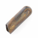 The Rock Slide Aged Brass Ball Tip Guitar Slide - Large