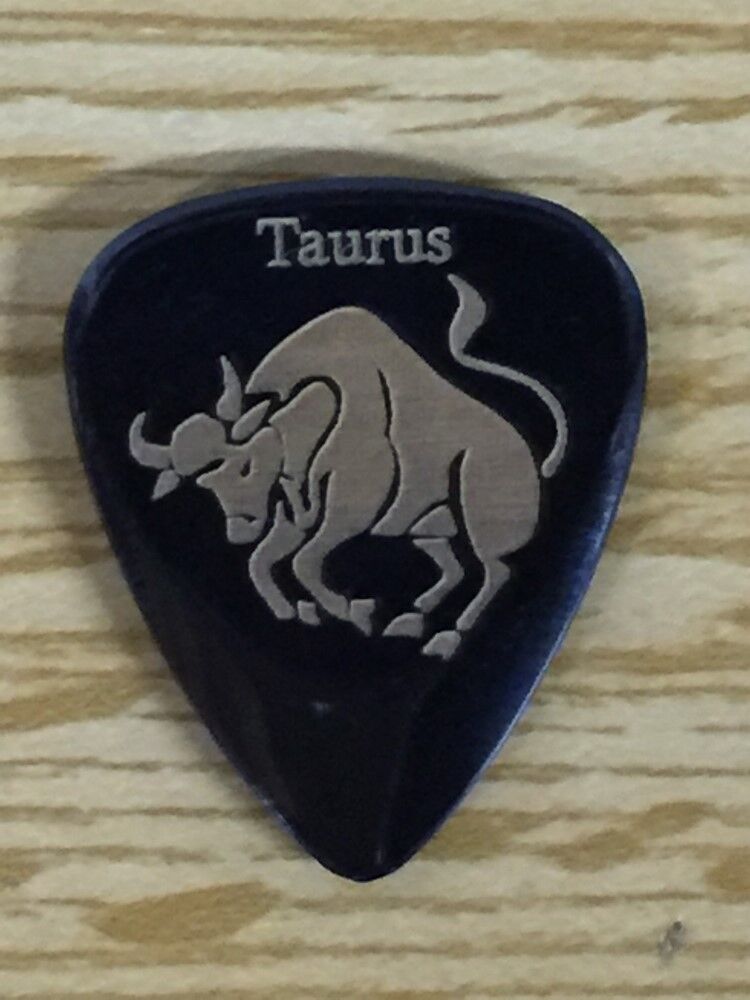 Timber Tones Zodiac Tone Guitar Pick- Taurus -Single Pick