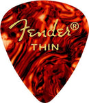 12 Pack of Fender Thin Shell Picks - 351TS