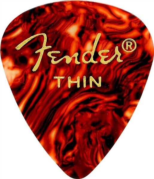 12 Pack of Fender Thin Shell Picks - 351TS
