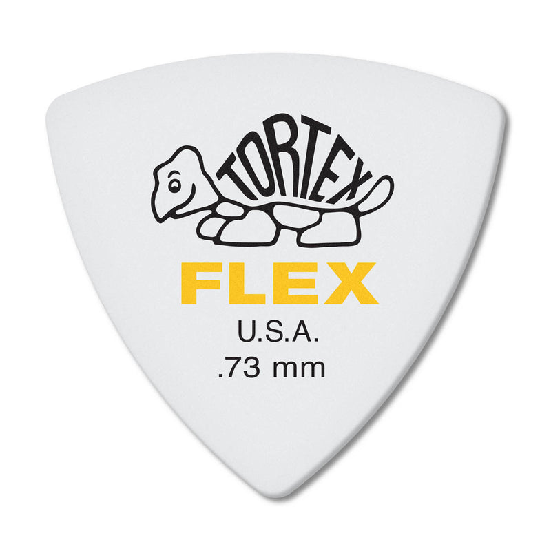 Dunlop Tortex Flex Triangle Guitar Picks .73mm - Bag of 6
