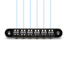 Graph Tech GHOST RESOMAX NV2 BRIDGE 4MM - GHOST PIEZO SADDLES Chrome PN-8843-C0