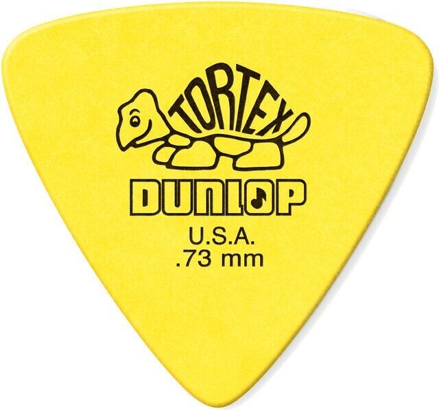 6-Pack of Dunlop Tortex Triangle Picks - .73 mm