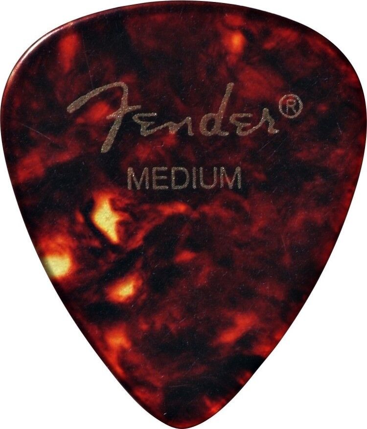 12 Pack of Fender Medium Shell Picks - 351MS