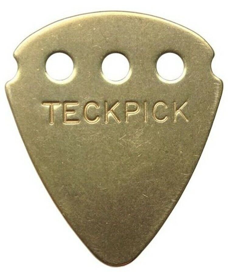 Dunlop Teck Pick Standard Guitar Pick Brass - Pack of 3