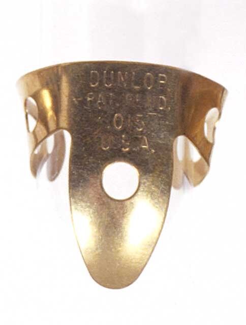 2-Pack of Dunlop Brass Fingerpicks - .015"