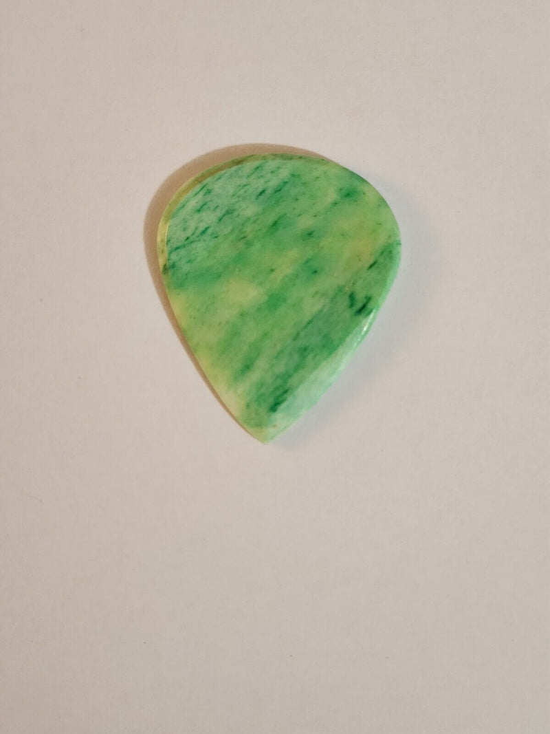 Timber Tones Jazzy Tone Max Guitar Pick - Green Bone  - Single Pick