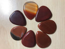 Timber Tones Agate Tone Guitar Pick Carnelian Agate - Single Pick