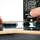 Music Nomad Precision Action Gauge Ruler for String Ht-Metric, SAE, 64ths(MN602)