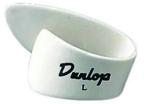 3-Pack Dunlop White Thumbpicks -Large