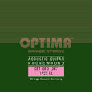 Optima Bronze Acoustic Guitar Strings Extra Light 10-47