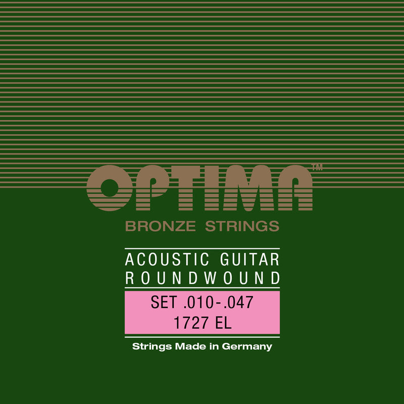 Optima Bronze Acoustic Guitar Strings Extra Light 10-47