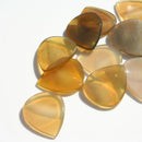 Timber Tones Groove Tone Mini Guitar Pick - Clear Horn  - Single Pick