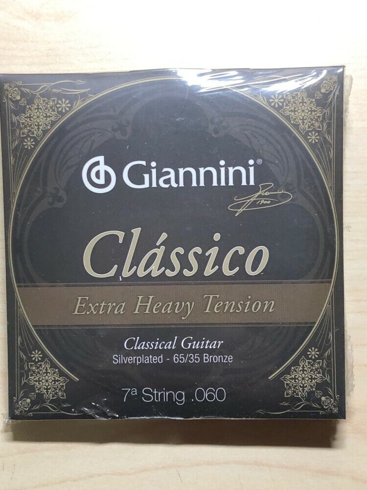 Giannini Classical Guitar 7th String Extra Heavy Tension